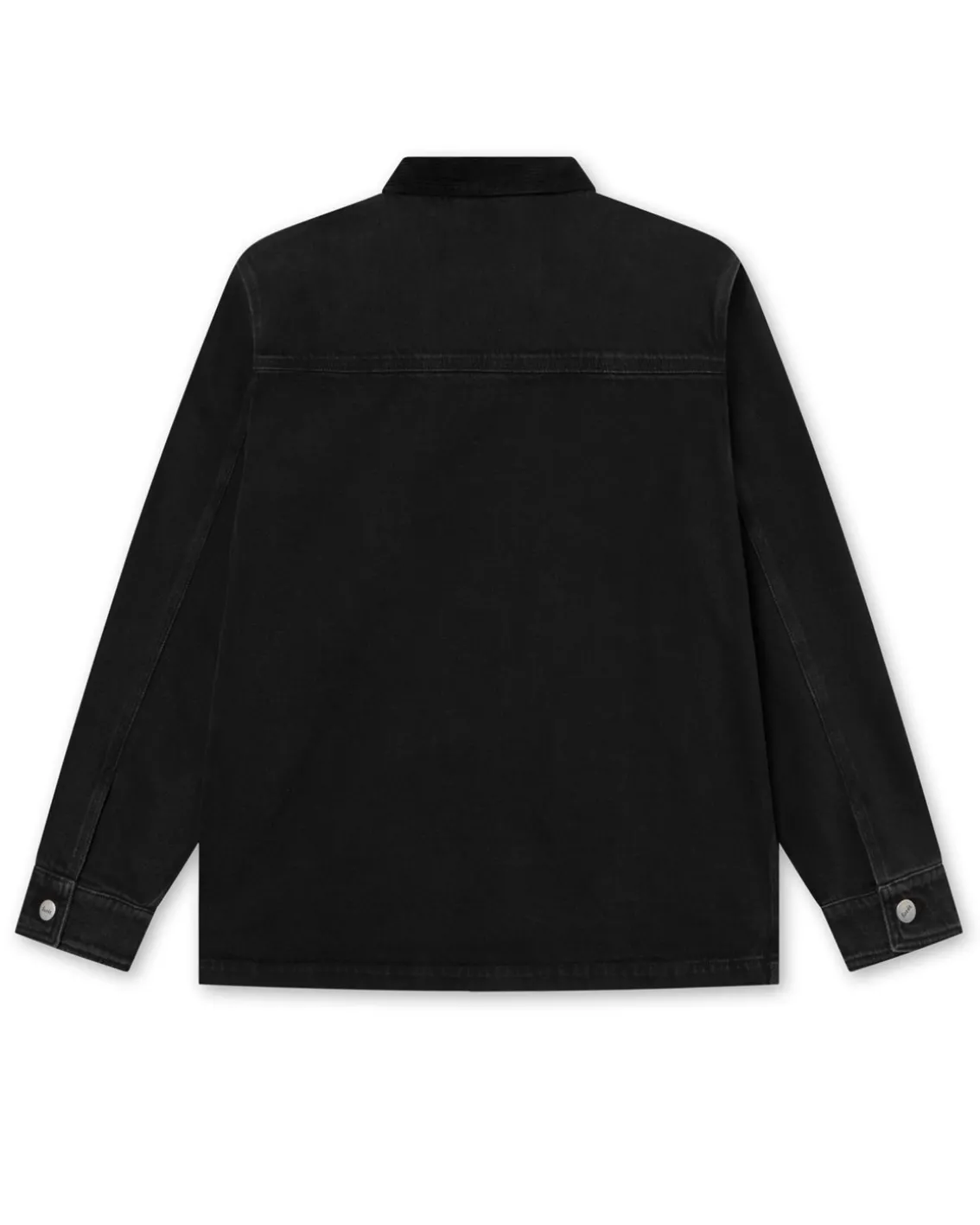 Forét Rowan Overshirt Washed Black Denim
