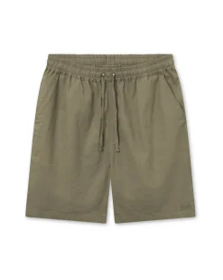 Forét Serene Linen Shorts Dusty Olive