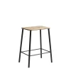 Frama Adam Stool Oak/Black