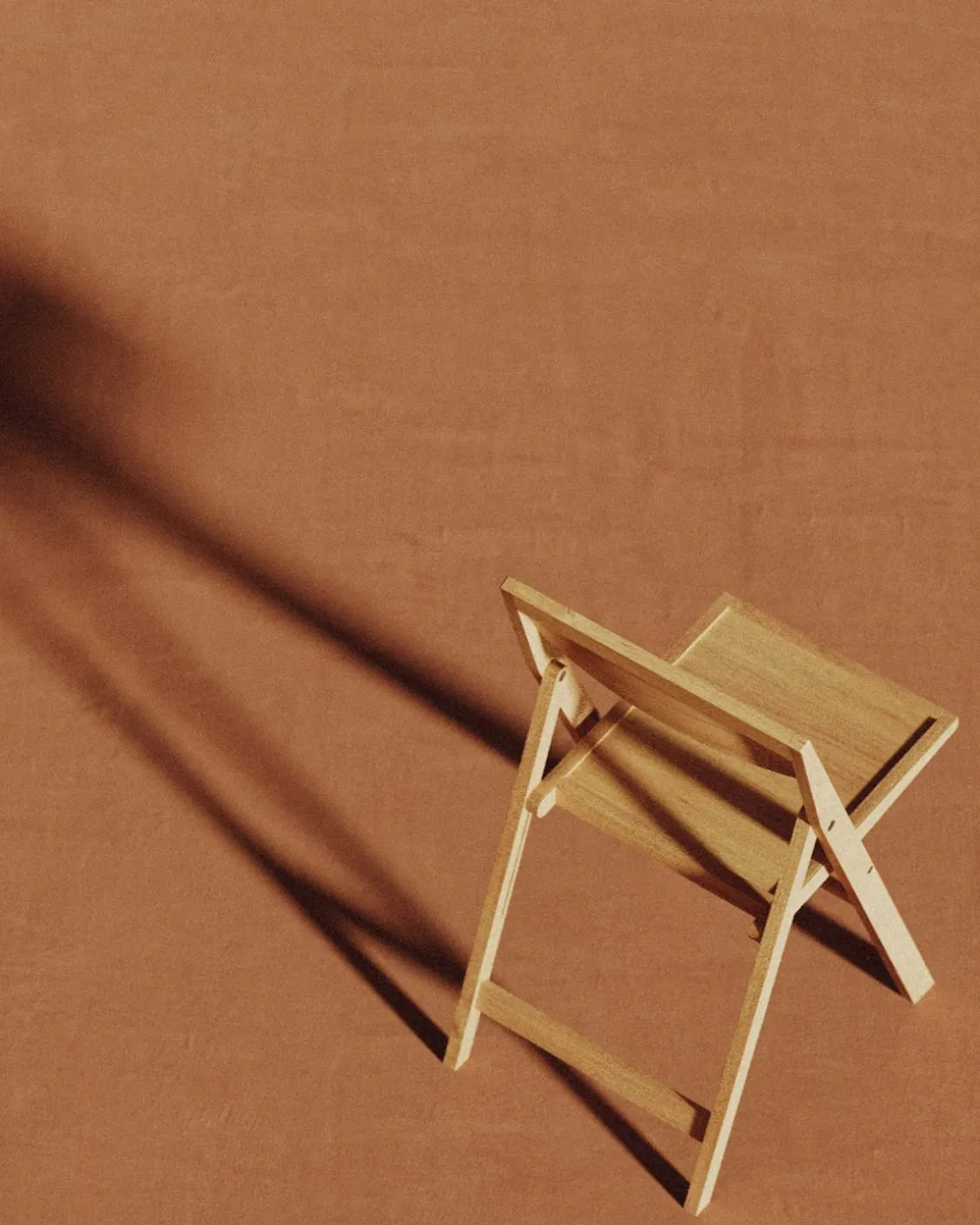 Frama Folding Flat Chair Natural Birch