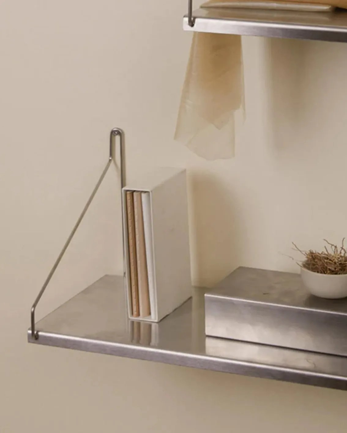 Frama Single Shelf D20 W80 Stainless Steel