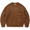 Frizmworks Alpaca Boucle Knit Brown