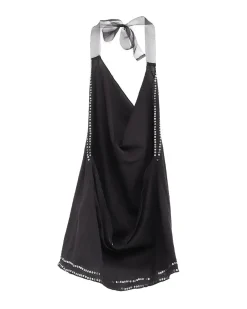 Gimaguas Cala Halter Top Black