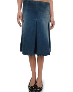 Gimaguas Corinne Midi Skirt Blue