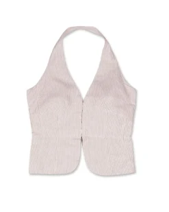 Gimaguas Ringdos Stripes Top Grey/Pink