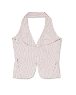 Gimaguas Ringdos Stripes Top Grey/Pink