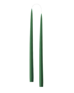 Hand Dipped Candle Bottle Green