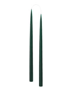 Hand Dipped Candle Forrest Green