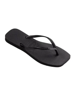 Havaianas Slim Square Flip Flops W Black