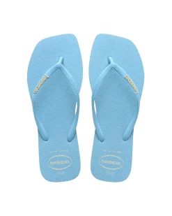 Havaianas Square Logo Pop Up Flip Flops W Lavender Blue