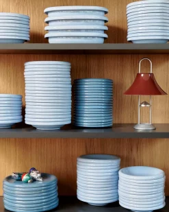 HAY Barro Bowl Set Of 2 Light Blue
