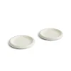 HAY Barro Plate Set Of 2 Ø18 Off White
