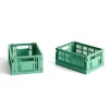 Hay Colour Crate Mini Set Of 2 Dark Mint
