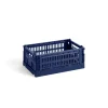 Hay Colour Crate Small Dark Blue