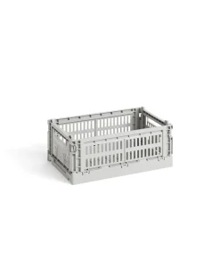 Hay Colour Crate Small Light Grey