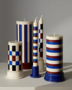 HAY Column Candleholder S Cream