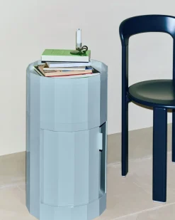 HAY Facet Cabinet High Misty Blue
