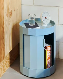 HAY Facet Cabinet Low Misty Blue