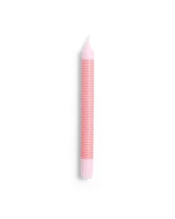 HAY Pattern Candle Pink/Red Thin Stripe