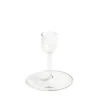 HAY Tiny Candleholder Straight Clear
