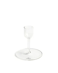 HAY Tiny Candleholder Straight Clear
