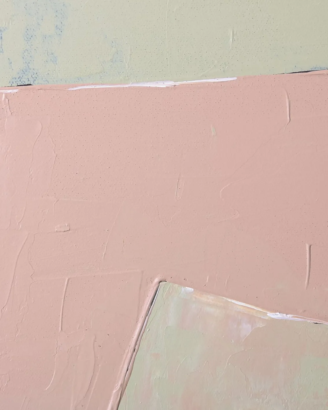 HK Living Abstract Painting Olive/Nude