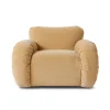 HK Living Arc Lounge Fauteuil Royal Velvet Cream