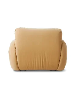 HK Living Arc Lounge Fauteuil Royal Velvet Cream