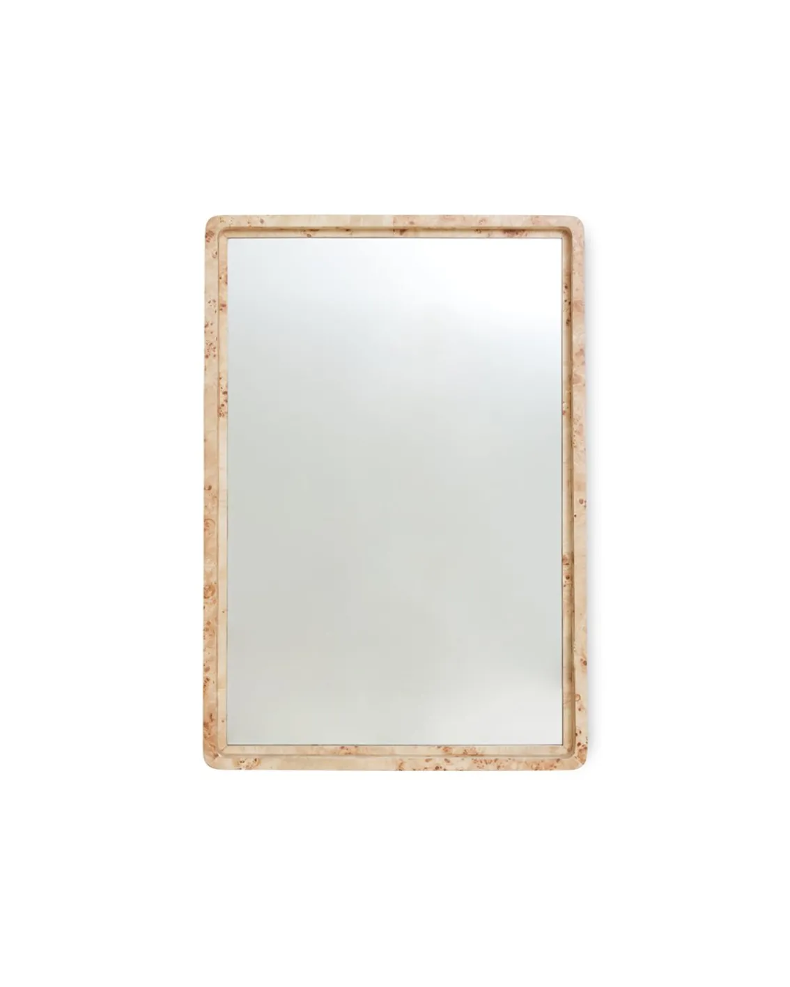 HK Living Burl Mirror Wood