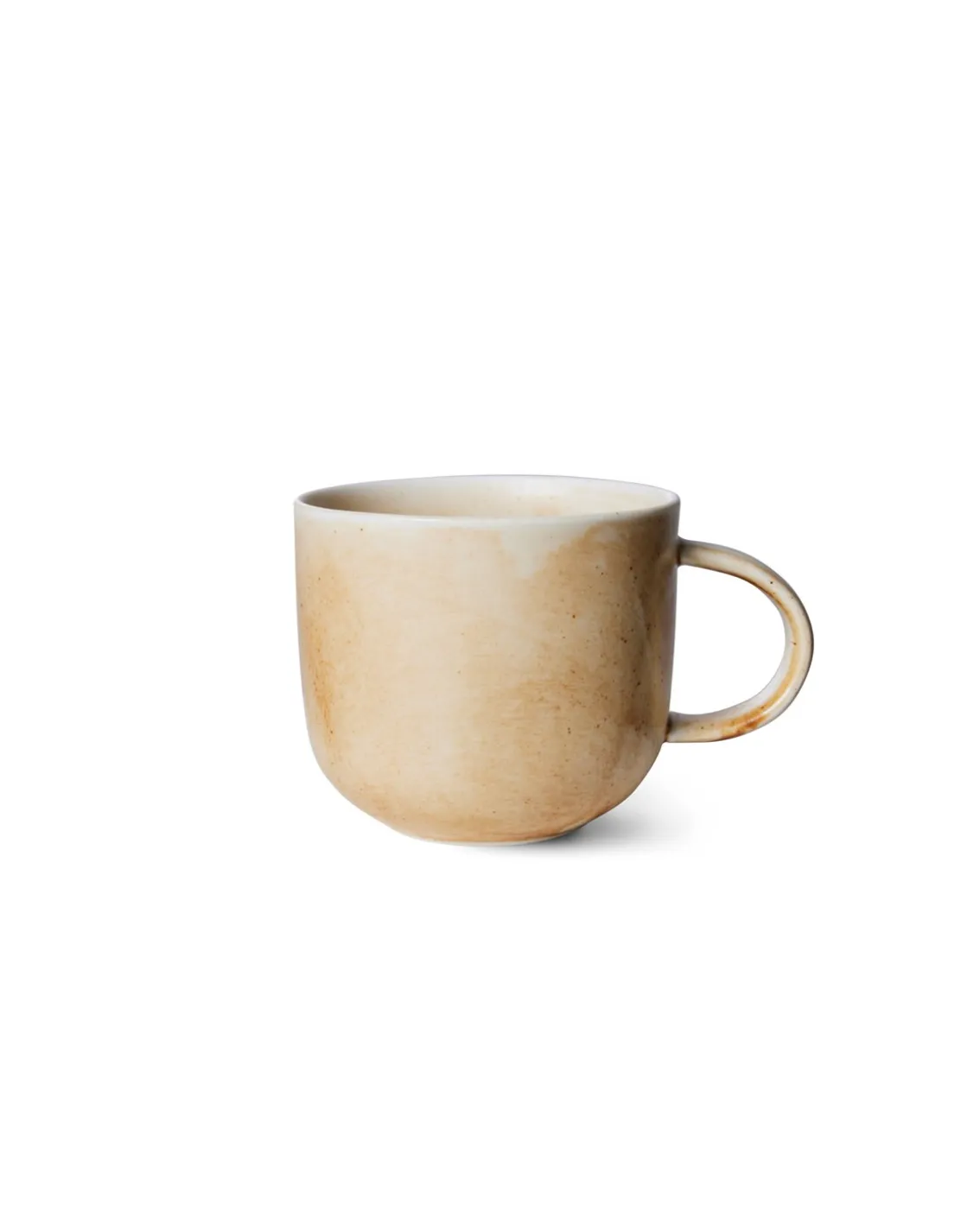 HK Living Chef Ceramics Mug Rustic Cream/Brown