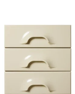 HK Living Chest Of 8 Drawers Cream