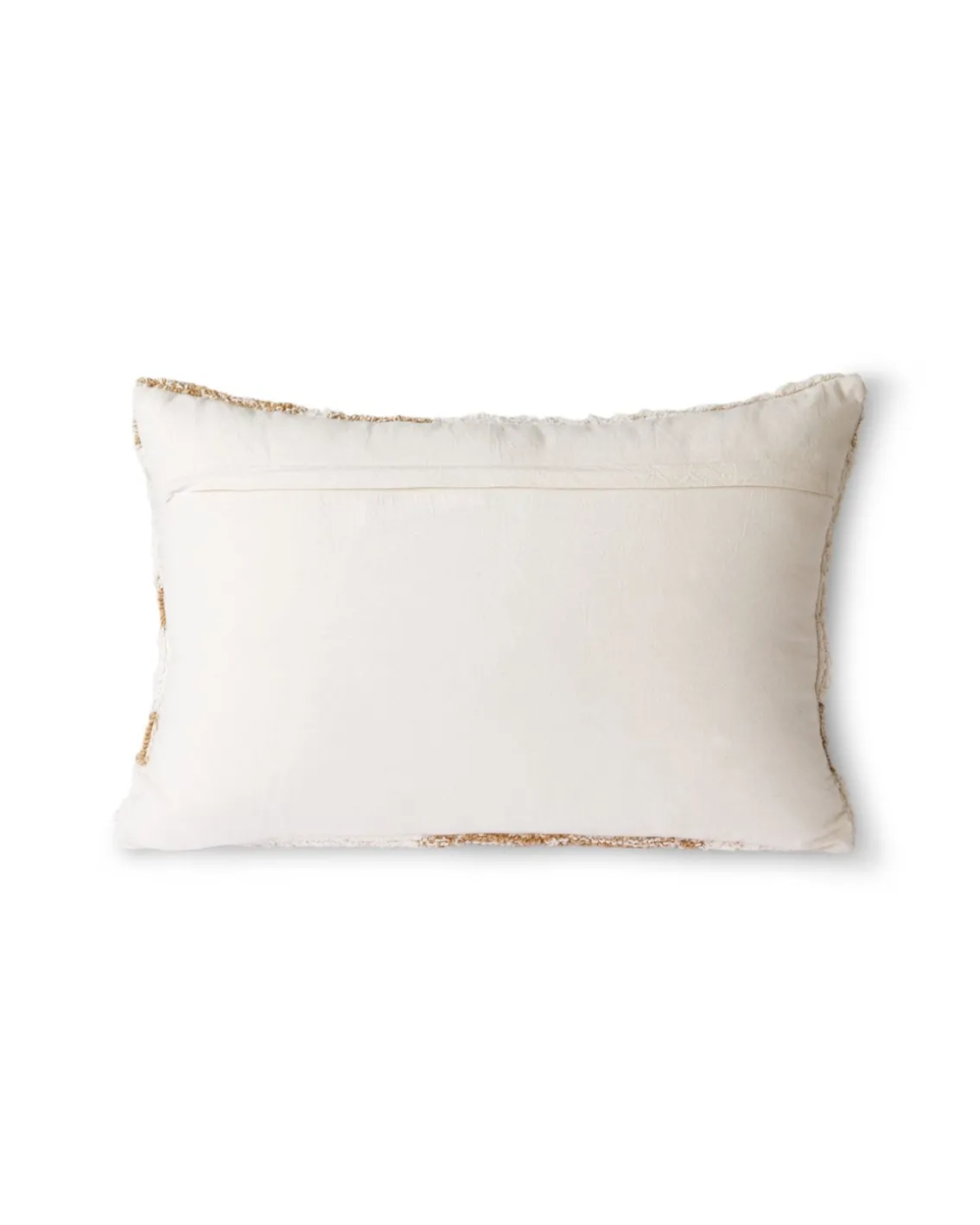 HK Living Fluffy Cushion White/Beige