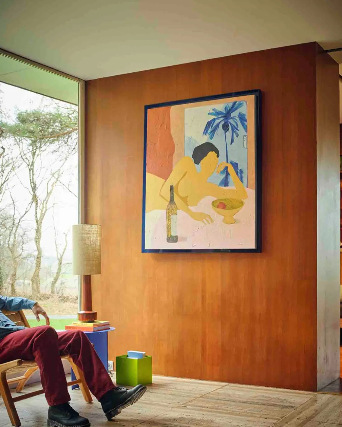 HK Living Framed Artwork 'Catch My Drift'