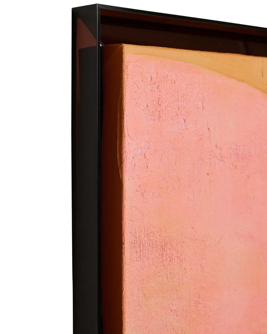 HK Living Framed Artwork 'Roseate Hues' Rose/Red