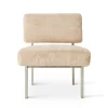 HK Living Furry Fauteuil Champagne