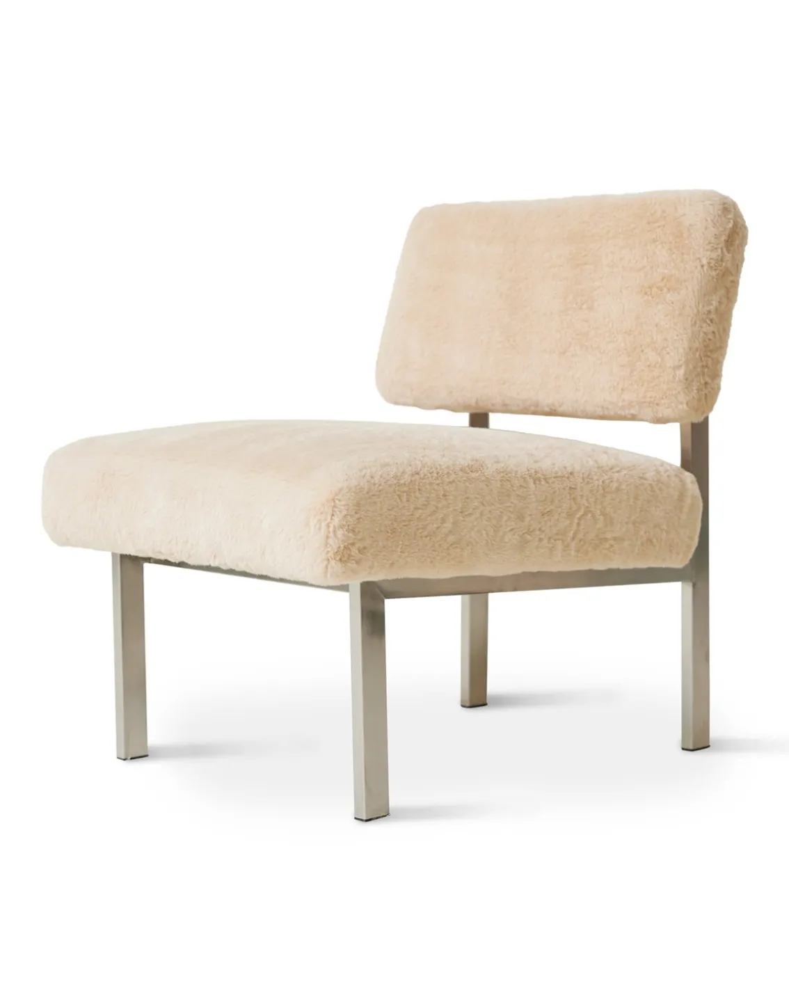 HK Living Furry Fauteuil Champagne