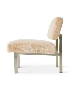 HK Living Furry Fauteuil Champagne