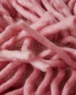 HK Living Rugged Cushion Pink