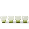 HK Living 70S Bulb Glasses Set Of 4 Mint Green