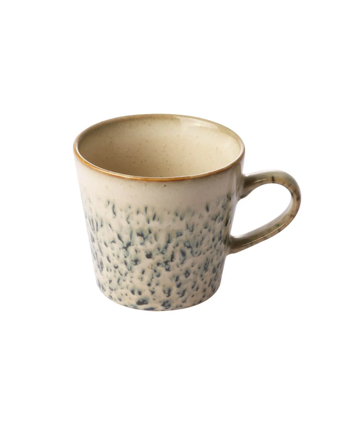 HK Living 70S Ceramics Cappuccino Mug Green/White