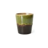 HK Living 70S Ceramics Coffee Mug Algae