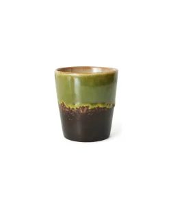 HK Living 70S Ceramics Coffee Mug Algae