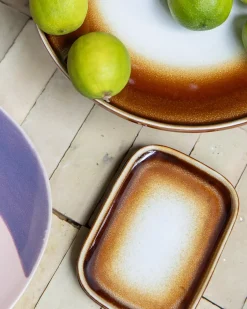 HK Living 70S Ceramics Small Tray Set Of 2 Mojave