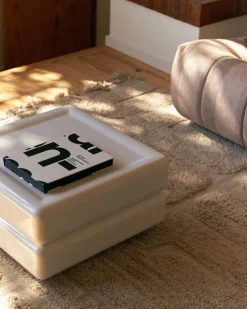 HK Living Space Coffee Table White