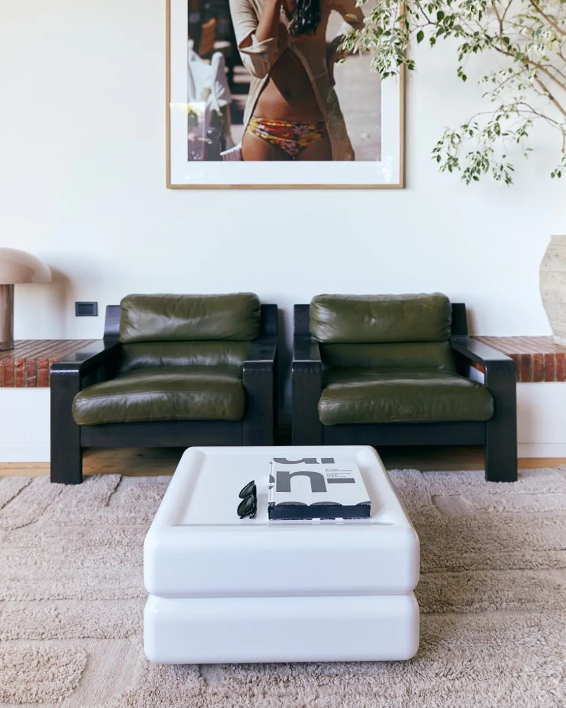 HK Living Tufted Rug Limestone