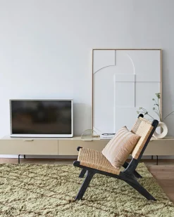 HK Living Tv Cabinet Wood Grain Sand