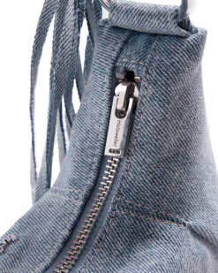 Holzweiler Cocoon Denim Micro Bag Light Blue Mix