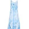 Holzweiler Eila Print Dress Blue Mix