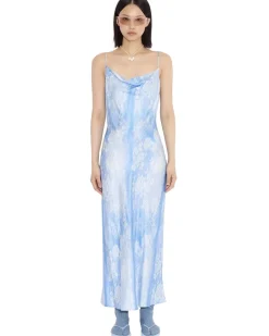Holzweiler Eila Print Dress Blue Mix