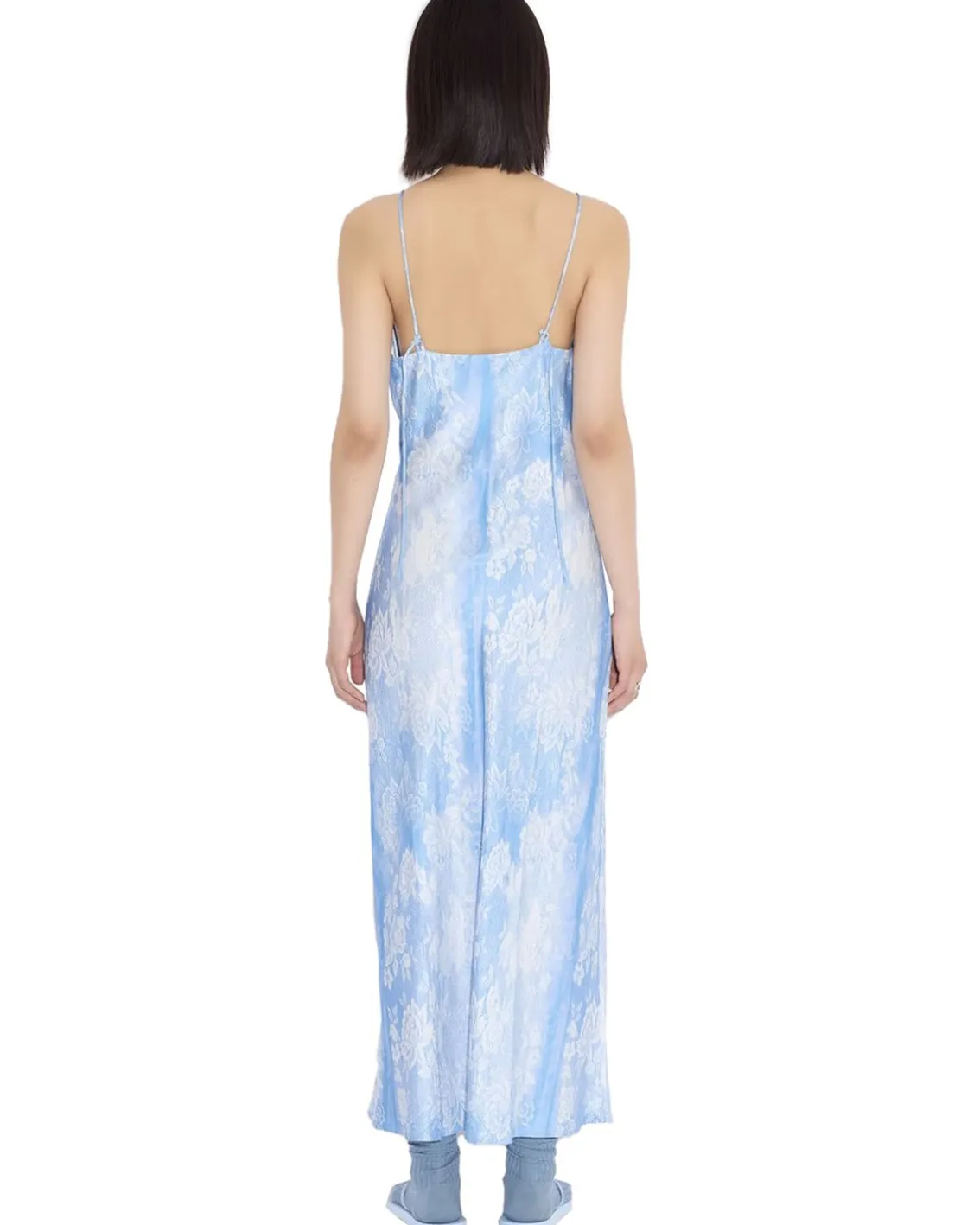 Holzweiler Eila Print Dress Blue Mix
